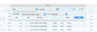 Simple search screen